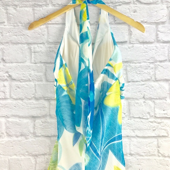 20 Something Dress Size Small Floral Halter Hi-Low - Picture 6 of 9